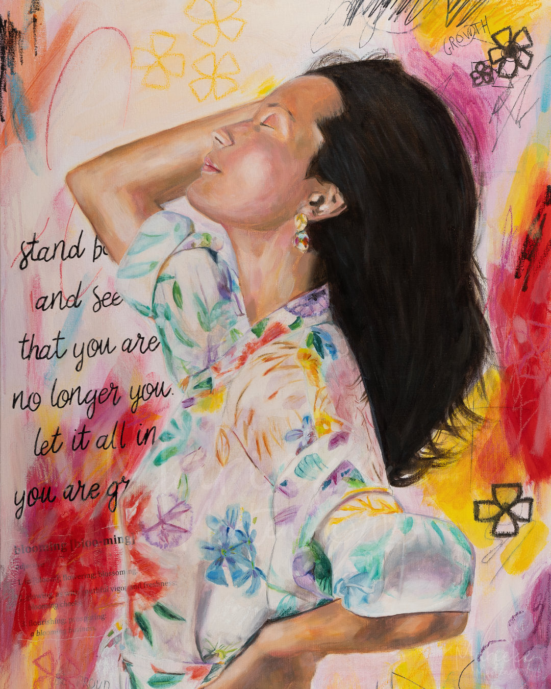 BLOOMING — Original Painting
