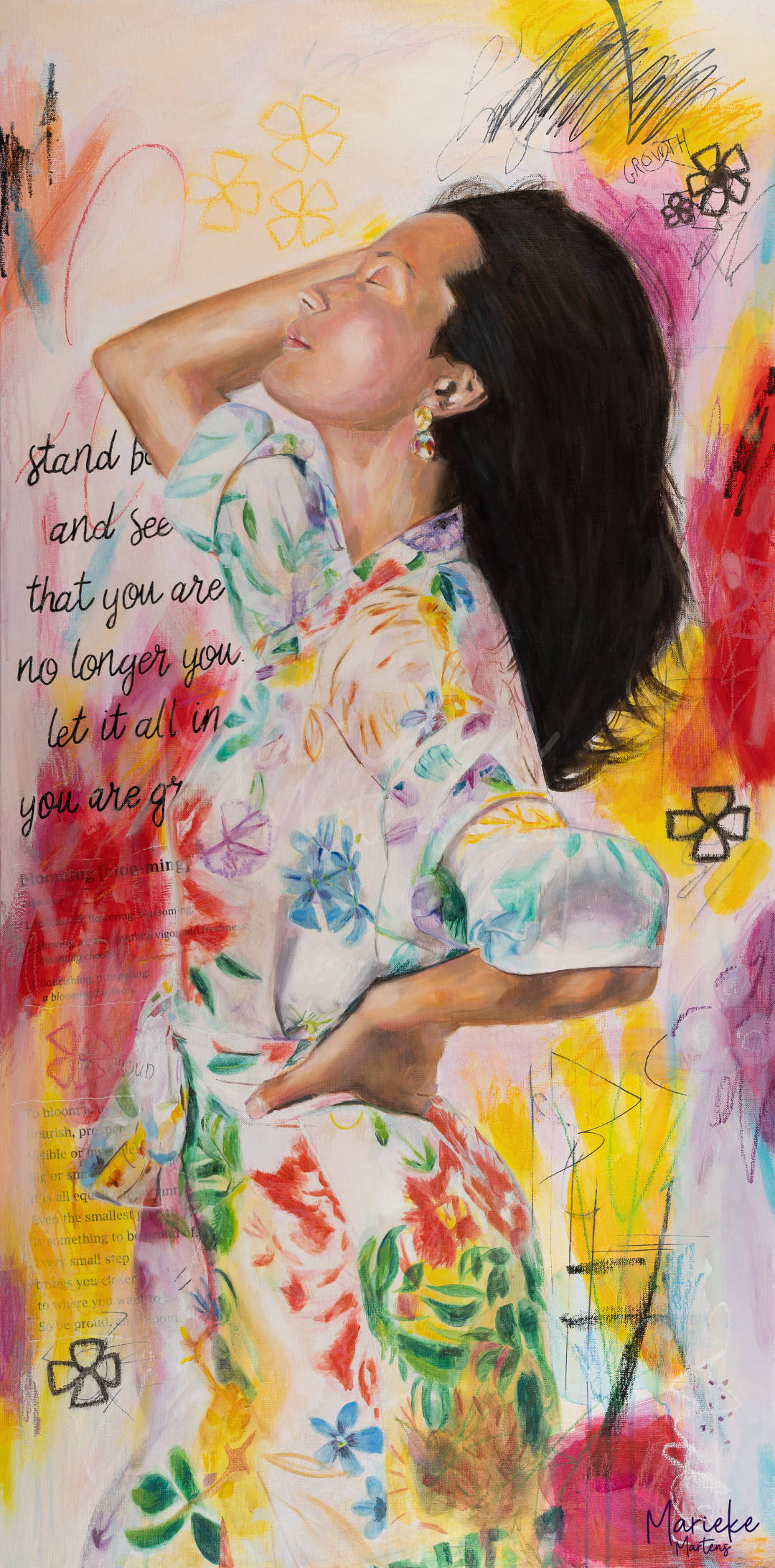 BLOOMING — Original Painting