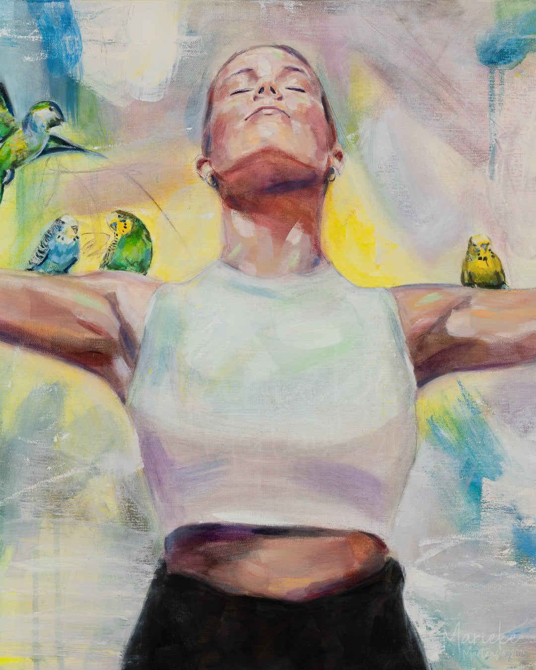 LIBERATION — Original Painting (Not for sale)
